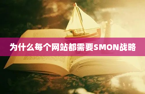 为什么每个网站都需要SMON战略