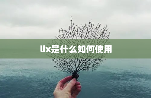 lix是什么如何使用