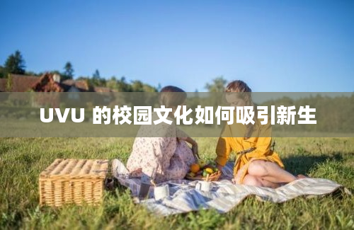 UVU 的校园文化如何吸引新生