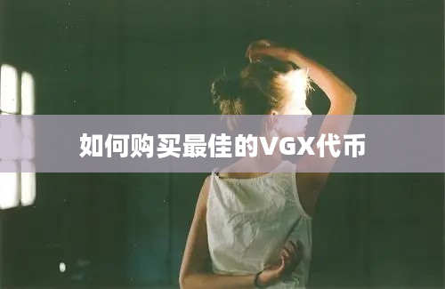 如何购买最佳的VGX代币