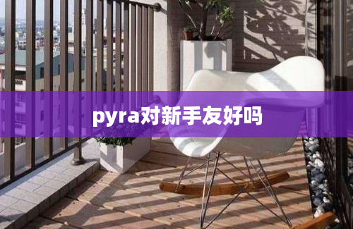 pyra对新手友好吗