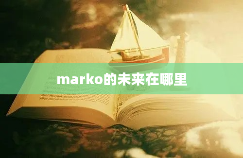 marko的未来在哪里