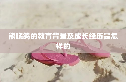 熊晓鸽的教育背景及成长经历是怎样的