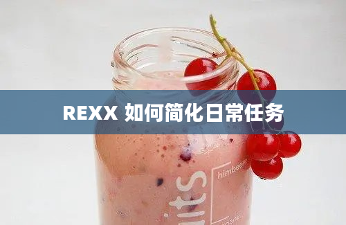 REXX 如何简化日常任务