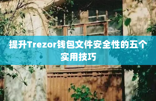 提升Trezor钱包文件安全性的五个实用技巧