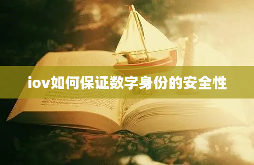 iov如何保证数字身份的安全性