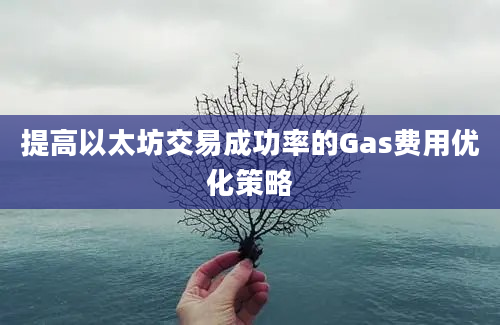 提高以太坊交易成功率的Gas费用优化策略