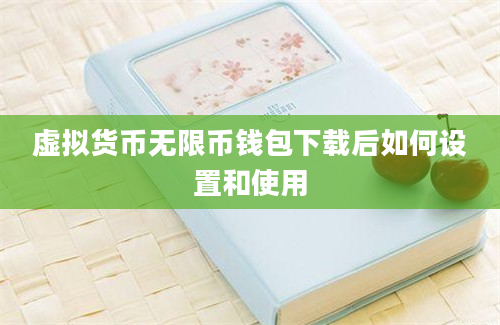 虚拟货币无限币钱包下载后如何设置和使用