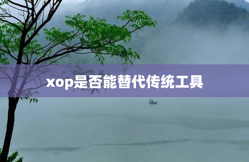 xop是否能替代传统工具