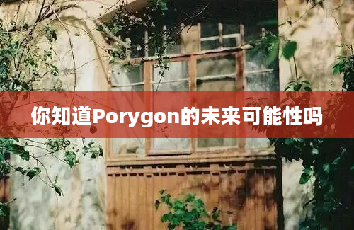 你知道Porygon的未来可能性吗