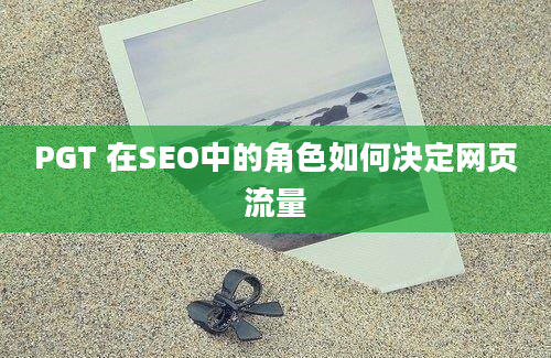 PGT 在SEO中的角色如何决定网页流量