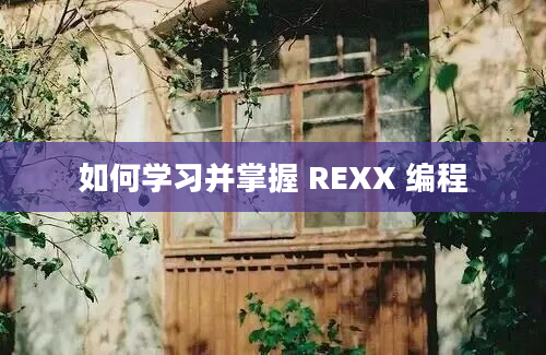 如何学习并掌握 REXX 编程