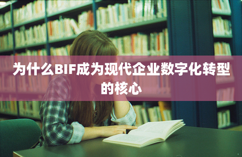 为什么BIF成为现代企业数字化转型的核心