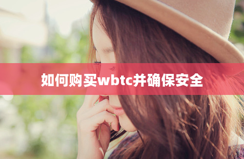 如何购买wbtc并确保安全