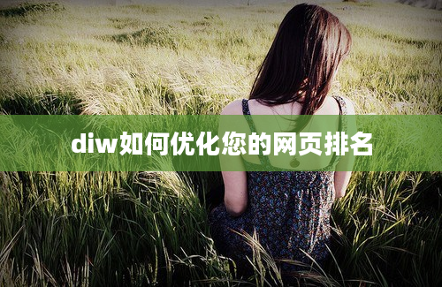 diw如何优化您的网页排名