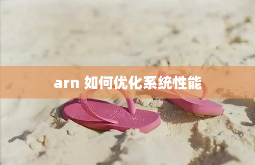 arn 如何优化系统性能