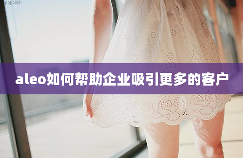 aleo如何帮助企业吸引更多的客户