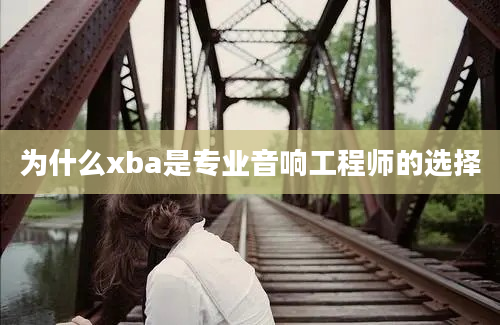 为什么xba是专业音响工程师的选择