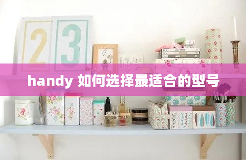 handy 如何选择最适合的型号