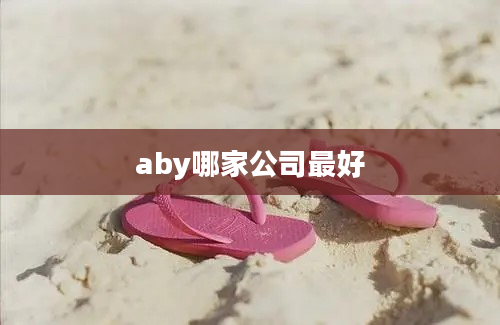 aby哪家公司最好