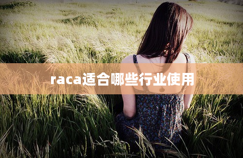 raca适合哪些行业使用