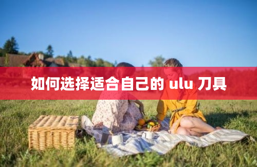 如何选择适合自己的 ulu 刀具