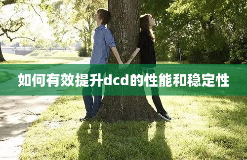 如何有效提升dcd的性能和稳定性