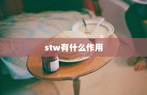 stw有什么作用