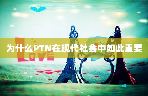 为什么PTN在现代社会中如此重要