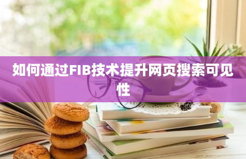 如何通过FIB技术提升网页搜索可见性