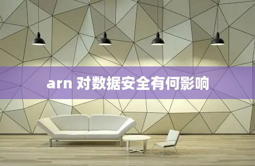 arn 对数据安全有何影响