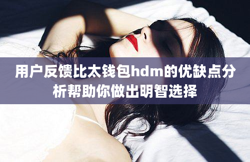 用户反馈比太钱包hdm的优缺点分析帮助你做出明智选择