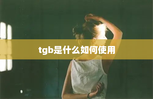 tgb是什么如何使用