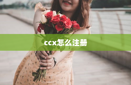 ccx怎么注册