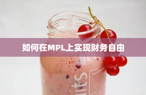 如何在MPL上实现财务自由