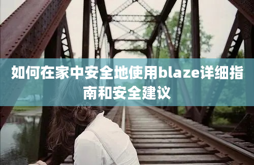 如何在家中安全地使用blaze详细指南和安全建议