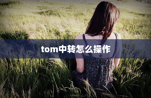 tom中转怎么操作