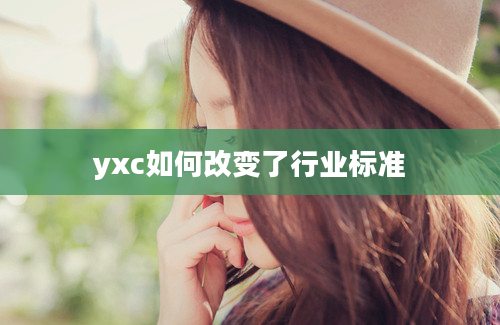 yxc如何改变了行业标准