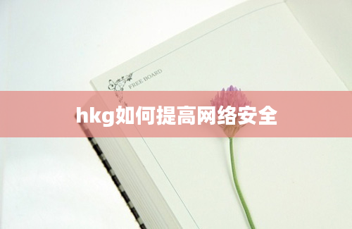 hkg如何提高网络安全