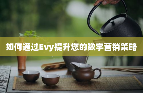 如何通过Evy提升您的数字营销策略