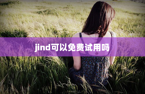 jind可以免费试用吗