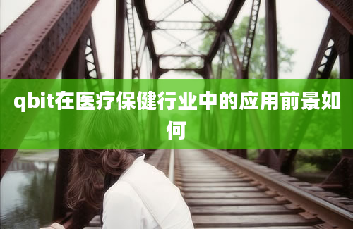 qbit在医疗保健行业中的应用前景如何