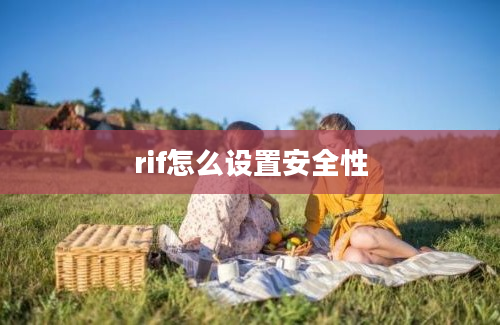 rif怎么设置安全性