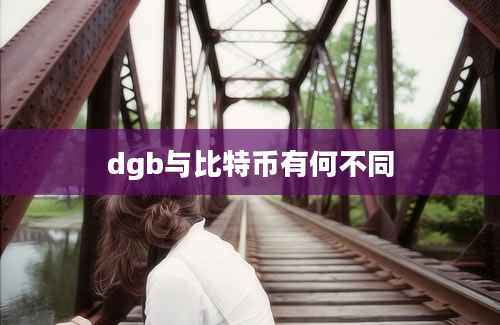 dgb与比特币有何不同