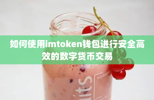 如何使用imtoken钱包进行安全高效的数字货币交易