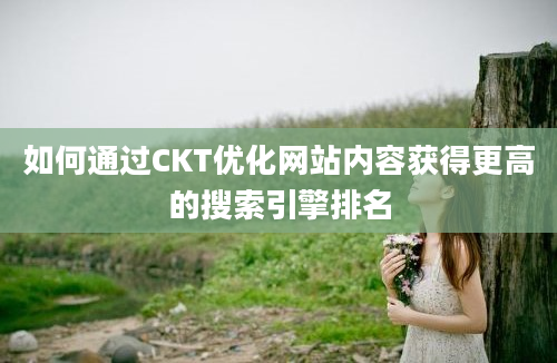 如何通过CKT优化网站内容获得更高的搜索引擎排名