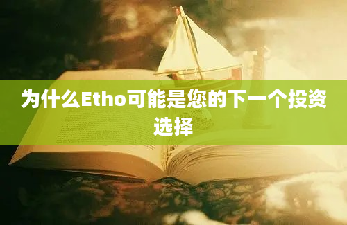 为什么Etho可能是您的下一个投资选择