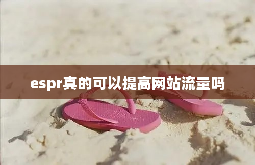 espr真的可以提高网站流量吗