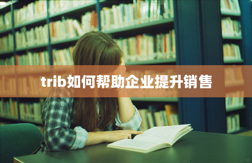 trib如何帮助企业提升销售