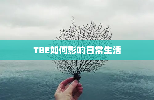 TBE如何影响日常生活